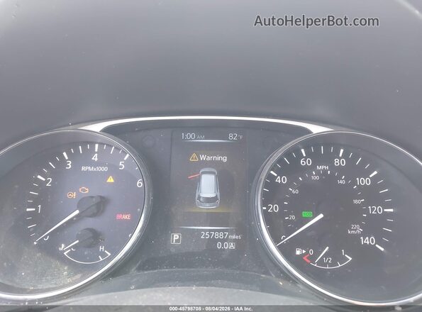 5N1AT2MT1GC815209 2016 NISSAN ROGUE White Հետևի նստատեղերի տեսք