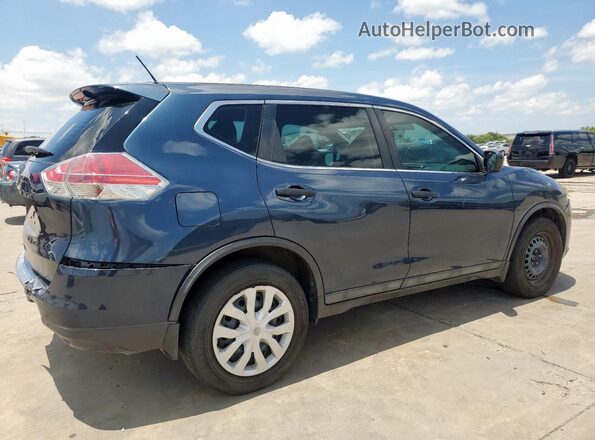 5N1AT2MT1GC855399 2016 NISSAN ROGUE Blue Rear right