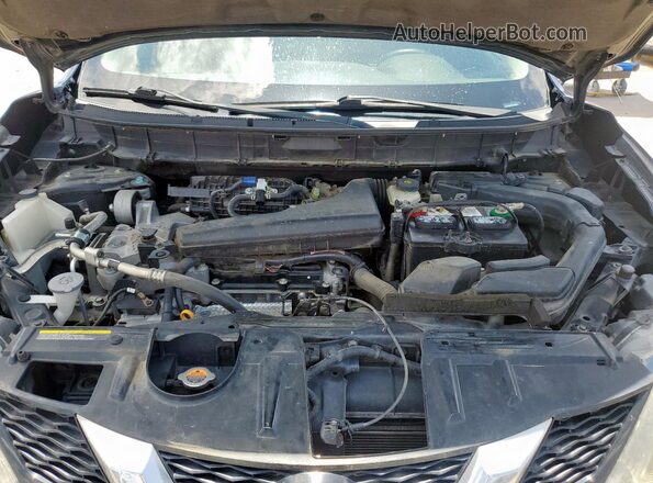 5N1AT2MT1GC855399 2016 NISSAN ROGUE Blue Engine compartment view