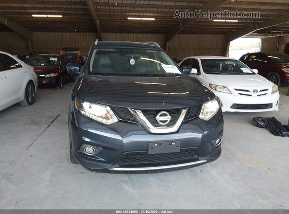 5N1AT2MT1GC874602 2016 NISSAN ROGUE Dark Blue Դիմացի տեսք