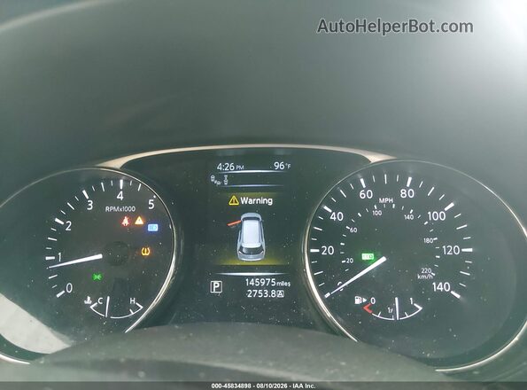 5N1AT2MT1GC874602 2016 NISSAN ROGUE Dark Blue Հետևի նստատեղերի տեսք