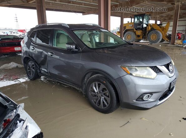 5N1AT2MT1GC913334 2016 NISSAN ROGUE Gray Առջևի աջ