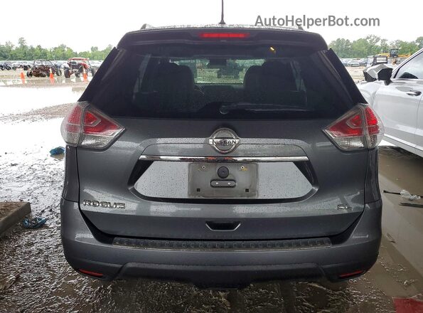 5N1AT2MT1GC913334 2016 NISSAN ROGUE Gray Հետևի տեսք