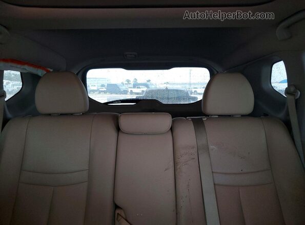 5N1AT2MT1GC913334 2016 NISSAN ROGUE Gray Հետևի նստատեղերի տեսք