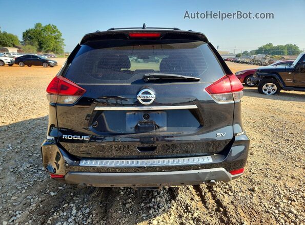 5N1AT2MT1HC834084 2017 NISSAN ROGUE Black Widok z tyłu