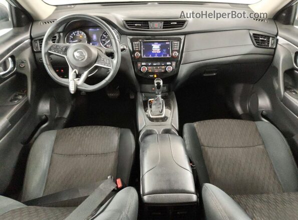 5N1AT2MT1JC714064 2018 NISSAN ROGUE Silver Вид панелі приладів