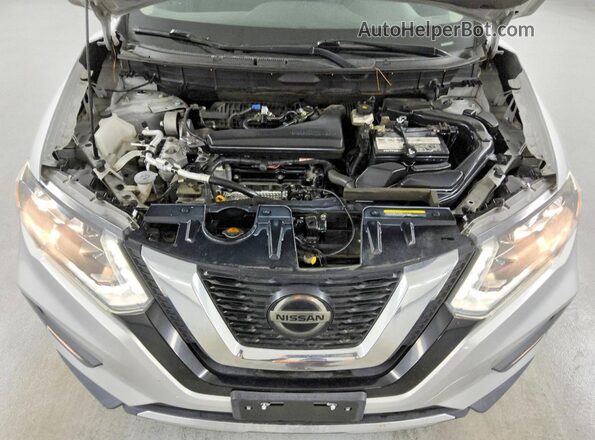 5N1AT2MT1JC714064 2018 NISSAN ROGUE Silver Вид підкапотного простору