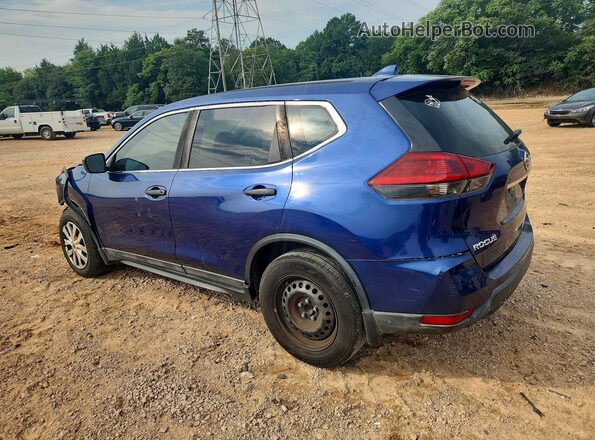 5N1AT2MT1JC732595 2018 NISSAN ROGUE Blue Tył lewy