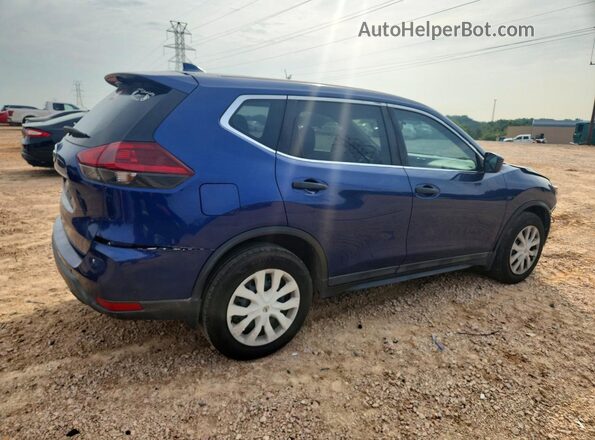 5N1AT2MT1JC732595 2018 NISSAN ROGUE Blue Tył prawy