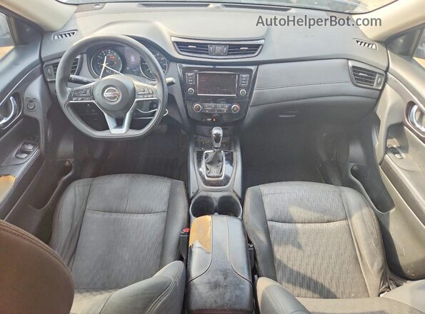 5N1AT2MT1JC732595 2018 NISSAN ROGUE Blue Widok deski rozdzielczej