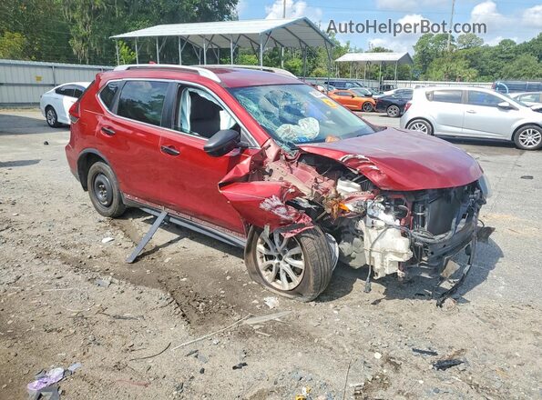 5N1AT2MT1JC745735 2018 NISSAN ROGUE Red Delantero derecho
