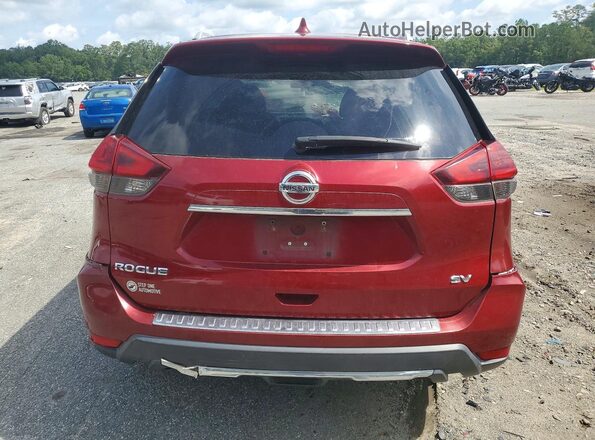 5N1AT2MT1JC745735 2018 NISSAN ROGUE Red Vista trasera