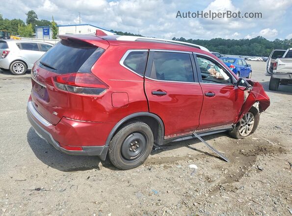 5N1AT2MT1JC745735 2018 NISSAN ROGUE Red Trasero derecho