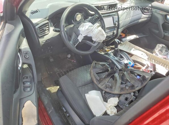 5N1AT2MT1JC745735 2018 NISSAN ROGUE Red Vista del salpicadero