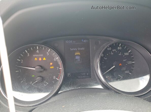 5N1AT2MT1JC750515 2018 NISSAN ROGUE Black Instrument cluster view