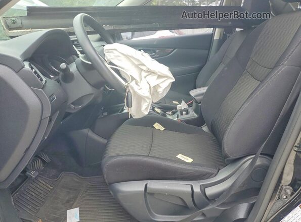5N1AT2MT1JC750515 2018 NISSAN ROGUE Black Front interior view