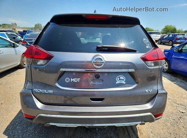 5N1AT2MT1JC825083 2018 NISSAN ROGUE Gray Widok z tyłu