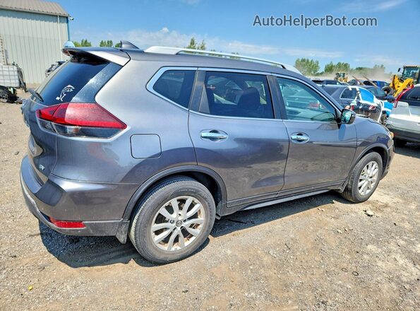 5N1AT2MT1JC825083 2018 NISSAN ROGUE Gray Tył prawy