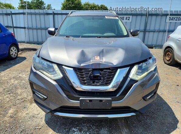 5N1AT2MT1JC825083 2018 NISSAN ROGUE Gray Widok z przodu