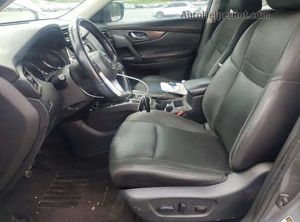 5N1AT2MT1KC723574 2019 NISSAN ROGUE Серый Вид салона спереди