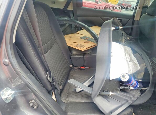 5N1AT2MT1KC723574 2019 NISSAN ROGUE Серый Вид задней части салона