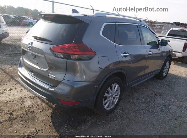 5N1AT2MT1KC762570 2019 NISSAN ROGUE Gray Задня права чверть