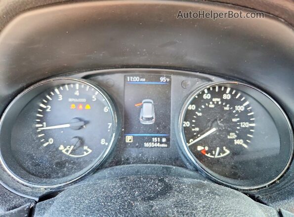 5N1AT2MT1KC772421 2019 NISSAN ROGUE Черный Вид щитка приборов
