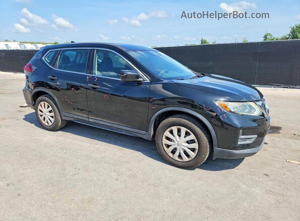 5N1AT2MT1KC772421 2019 NISSAN ROGUE Черный Передняя правая четверть