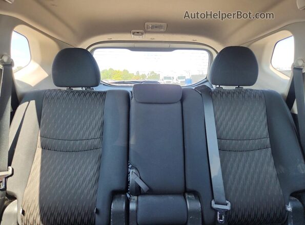 5N1AT2MT1KC772421 2019 NISSAN ROGUE Черный Вид задних сидений