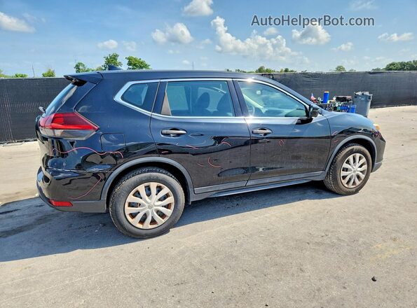 5N1AT2MT1KC772421 2019 NISSAN ROGUE Черный Задняя правая четверть