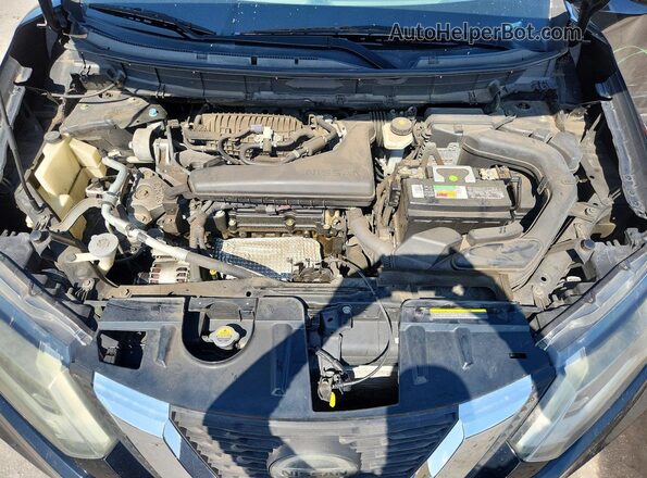5N1AT2MT1KC772421 2019 NISSAN ROGUE Черный Вид подкапотного пространства