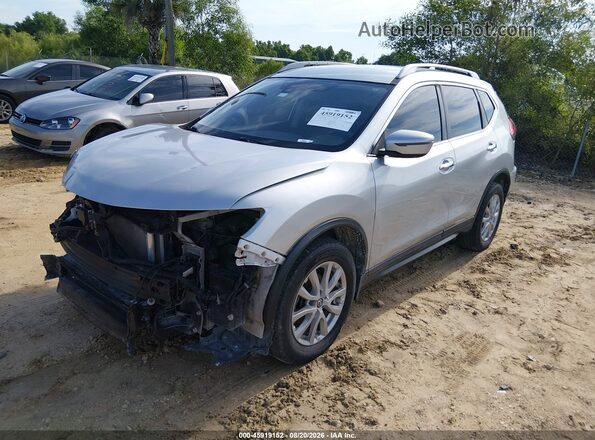 5N1AT2MT1KC814750 2019 NISSAN ROGUE Серый Передняя левая четверть