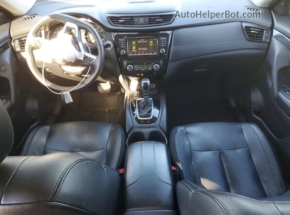 5N1AT2MT1KC817647 2019 NISSAN ROGUE Black Dashboard view
