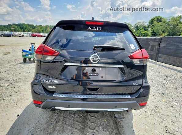 5N1AT2MT1LC733183 2020 NISSAN ROGUE Black უკანა ხედი