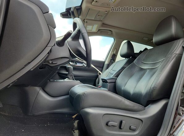 5N1AT2MT1LC733183 2020 NISSAN ROGUE Black წინა სალონის ხედი