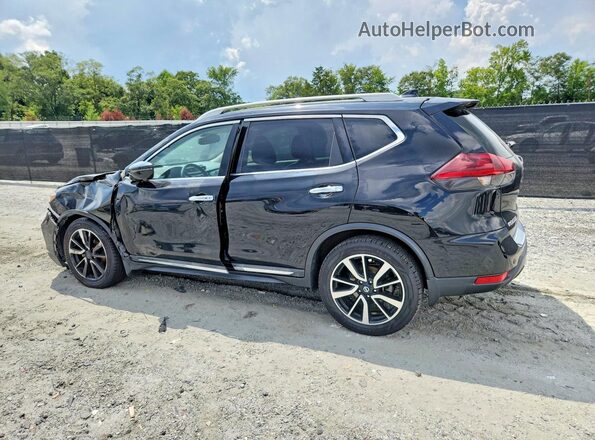 5N1AT2MT1LC733183 2020 NISSAN ROGUE Black უკანა მარცხენა