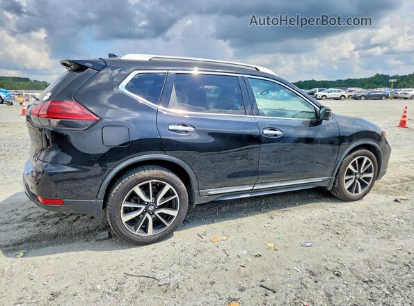 5N1AT2MT1LC733183 2020 NISSAN ROGUE Black უკანა მარჯვენა