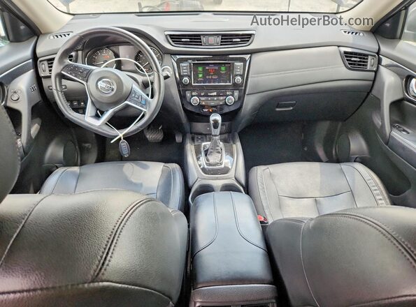 5N1AT2MT1LC733183 2020 NISSAN ROGUE Black წინა პანელის ხედი