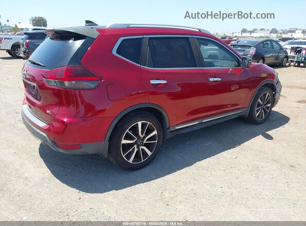 5N1AT2MT1LC736519 2020 NISSAN ROGUE Red უკანა მარჯვენა