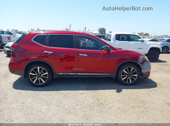 5N1AT2MT1LC736519 2020 NISSAN ROGUE Red უკანა სალონის ხედი