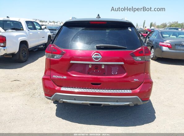 5N1AT2MT1LC736519 2020 NISSAN ROGUE Red 
