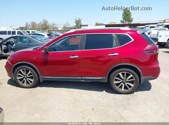 5N1AT2MT1LC736519 2020 NISSAN ROGUE Red სალონის 360-გრადუსიანი ხედი