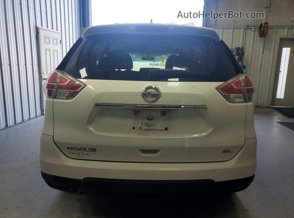 5N1AT2MT2GC736714 2016 NISSAN ROGUE White Вид ззаду
