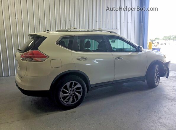 5N1AT2MT2GC736714 2016 NISSAN ROGUE White Задня права чверть