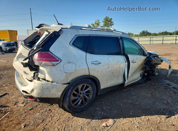 5N1AT2MT2GC781586 2016 NISSAN ROGUE Белый Задняя правая четверть