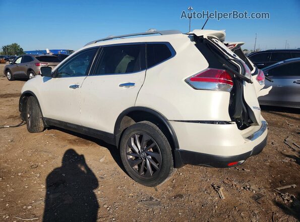 5N1AT2MT2GC781586 2016 NISSAN ROGUE Белый Задняя левая четверть