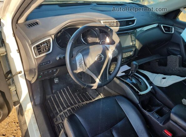 5N1AT2MT2GC781586 2016 NISSAN ROGUE Белый Вид панели приборов