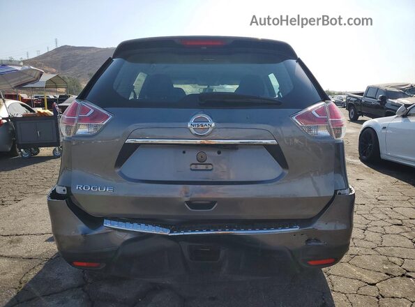 5N1AT2MT2GC786772 2016 NISSAN ROGUE Silver უკანა ხედი