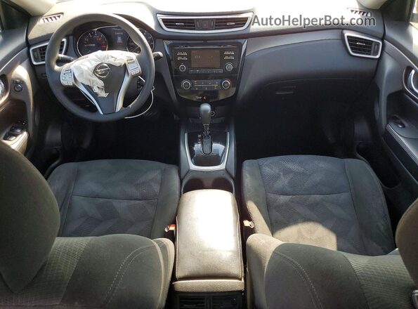 5N1AT2MT2GC786772 2016 NISSAN ROGUE Silver წინა პანელის ხედი