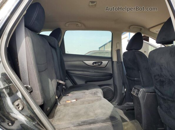 5N1AT2MT2GC798520 2016 NISSAN ROGUE Черный Вид задних сидений